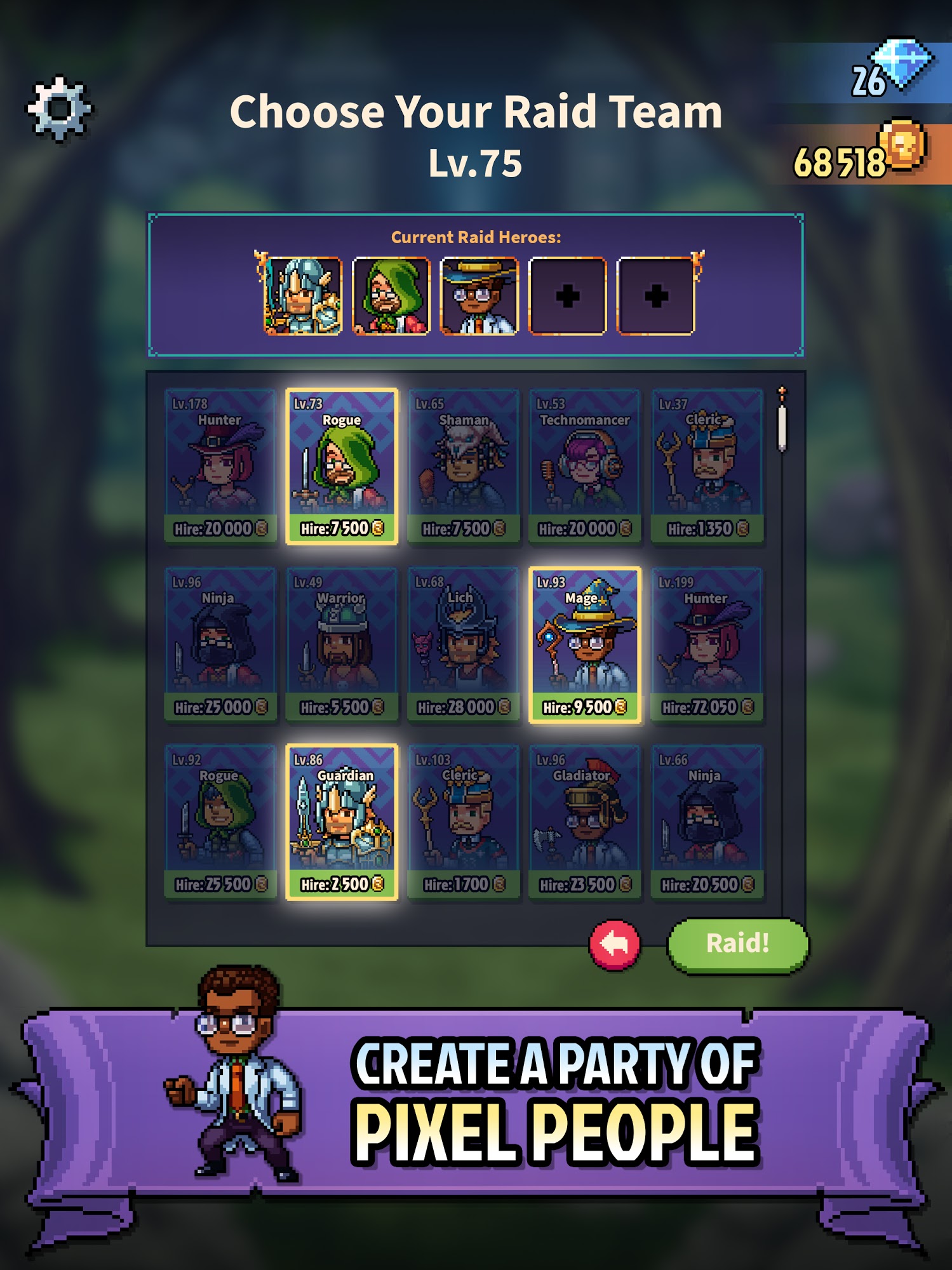 Knights of Pen and Paper 3 screenshot 1