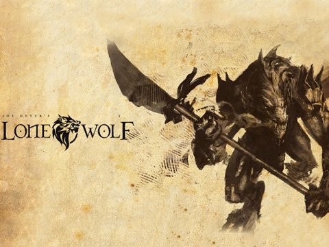 logo Lobo Solitário do Joe Dever