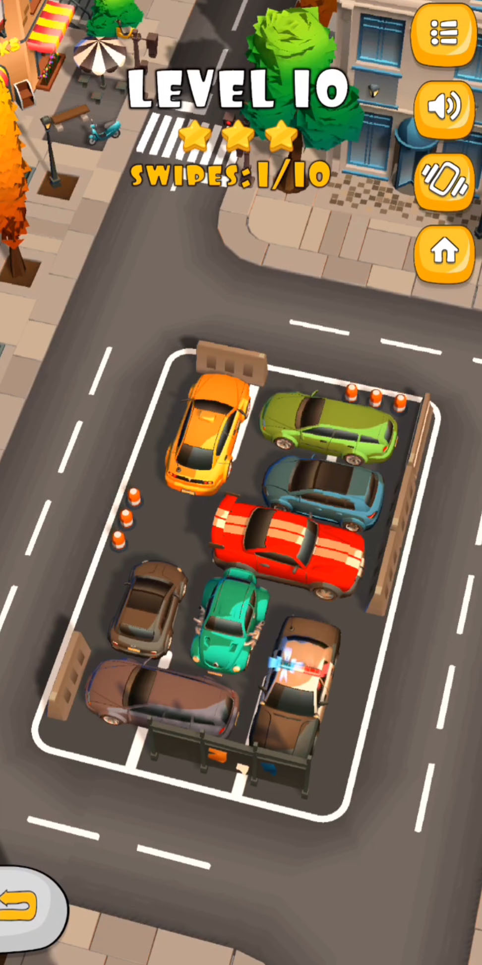 Parking Swipe - 3D Cars Puzzle Jam screenshot 1