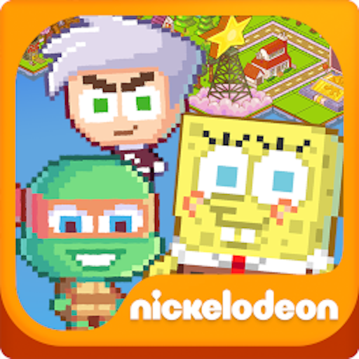 Nickelodeon Pixel Town icono