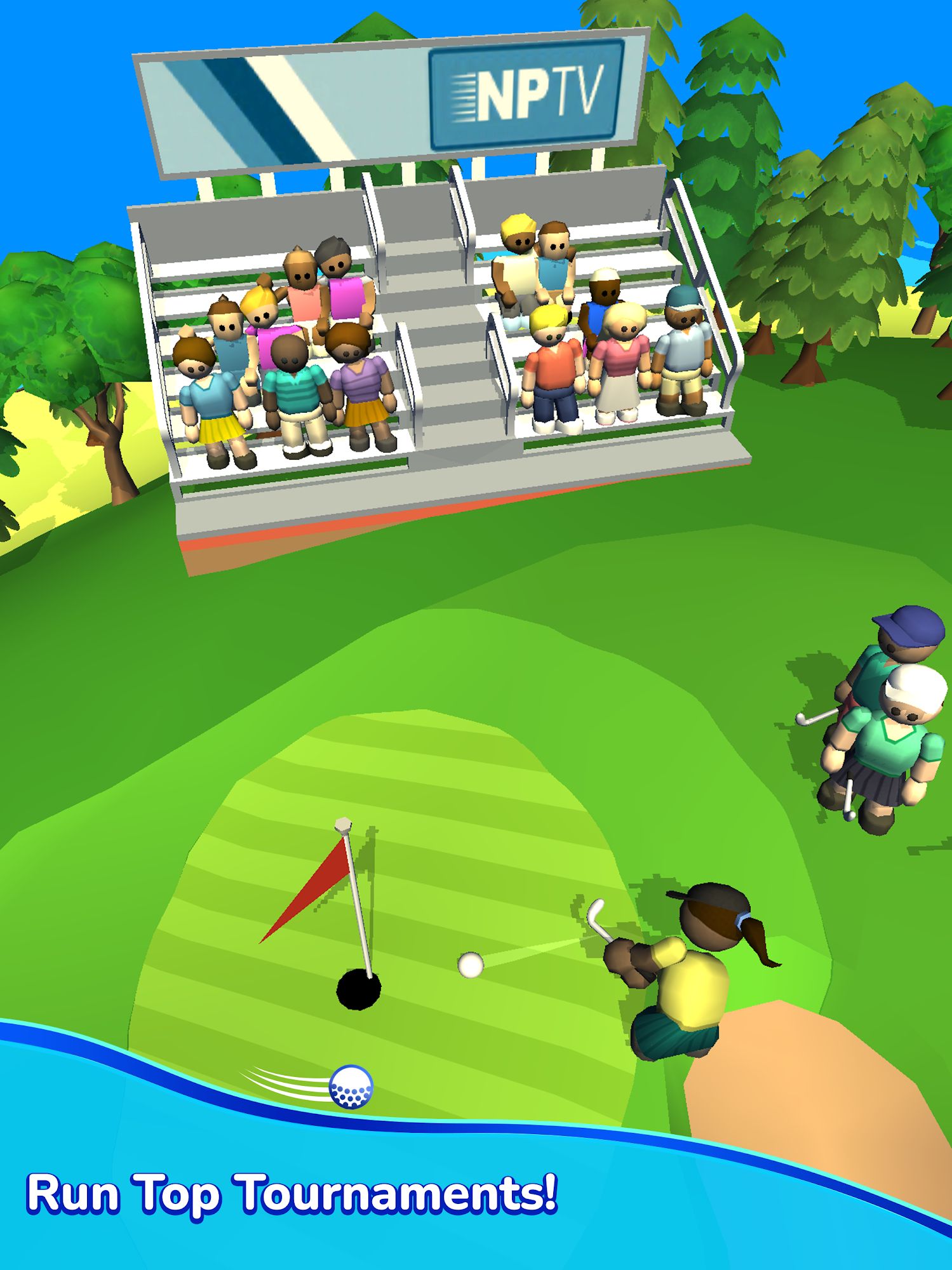 Idle Golf Club Manager Tycoon скріншот 1