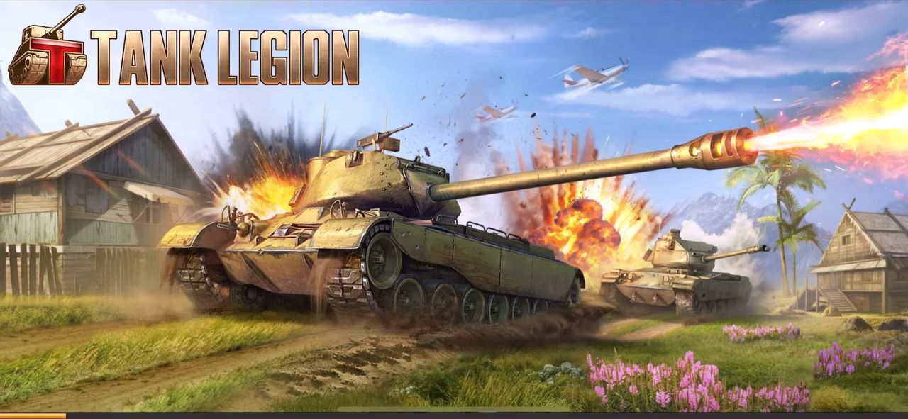 Tank Legion PvP MMO 3D tank game for free captura de tela 1