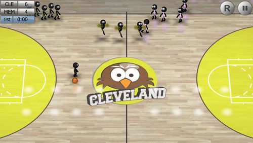 Stickman basketball for iPhone for free