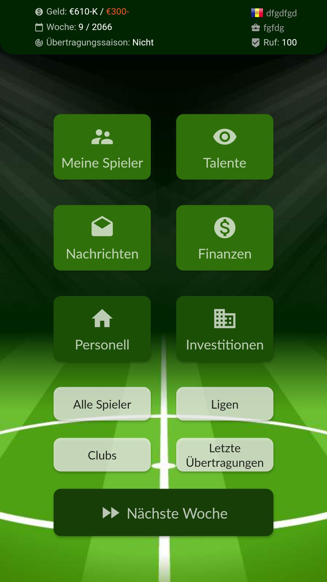 Soccer Agent screenshot 1