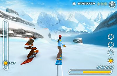 Herói de snowboard em português