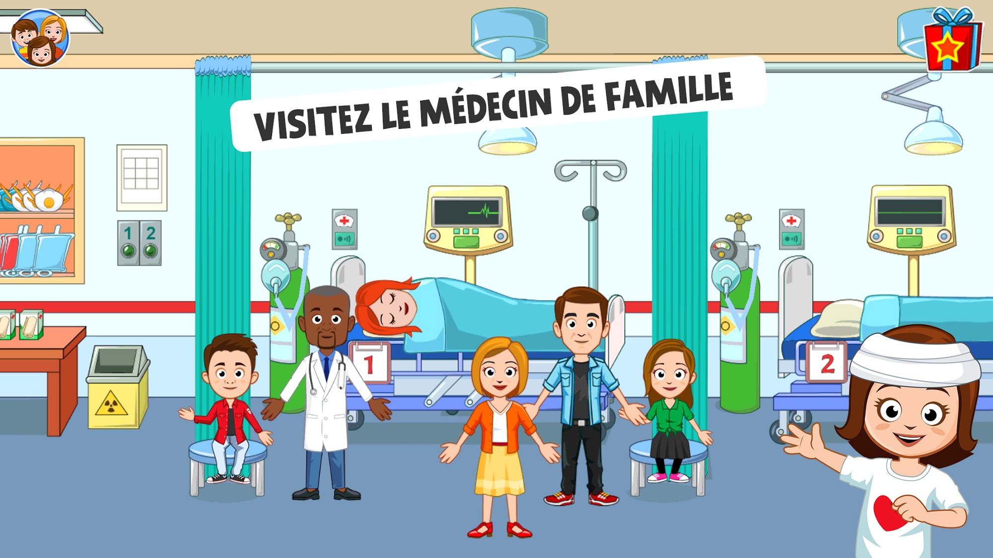 My Town : Hospital and Doctor Games for Kids capture d'écran 1