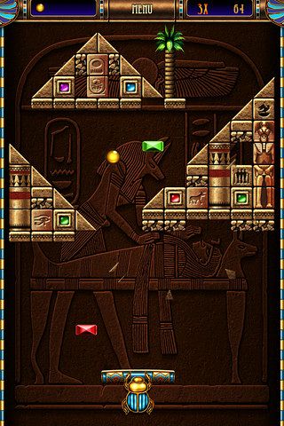 Blocks of pyramid breaker for iPhone for free