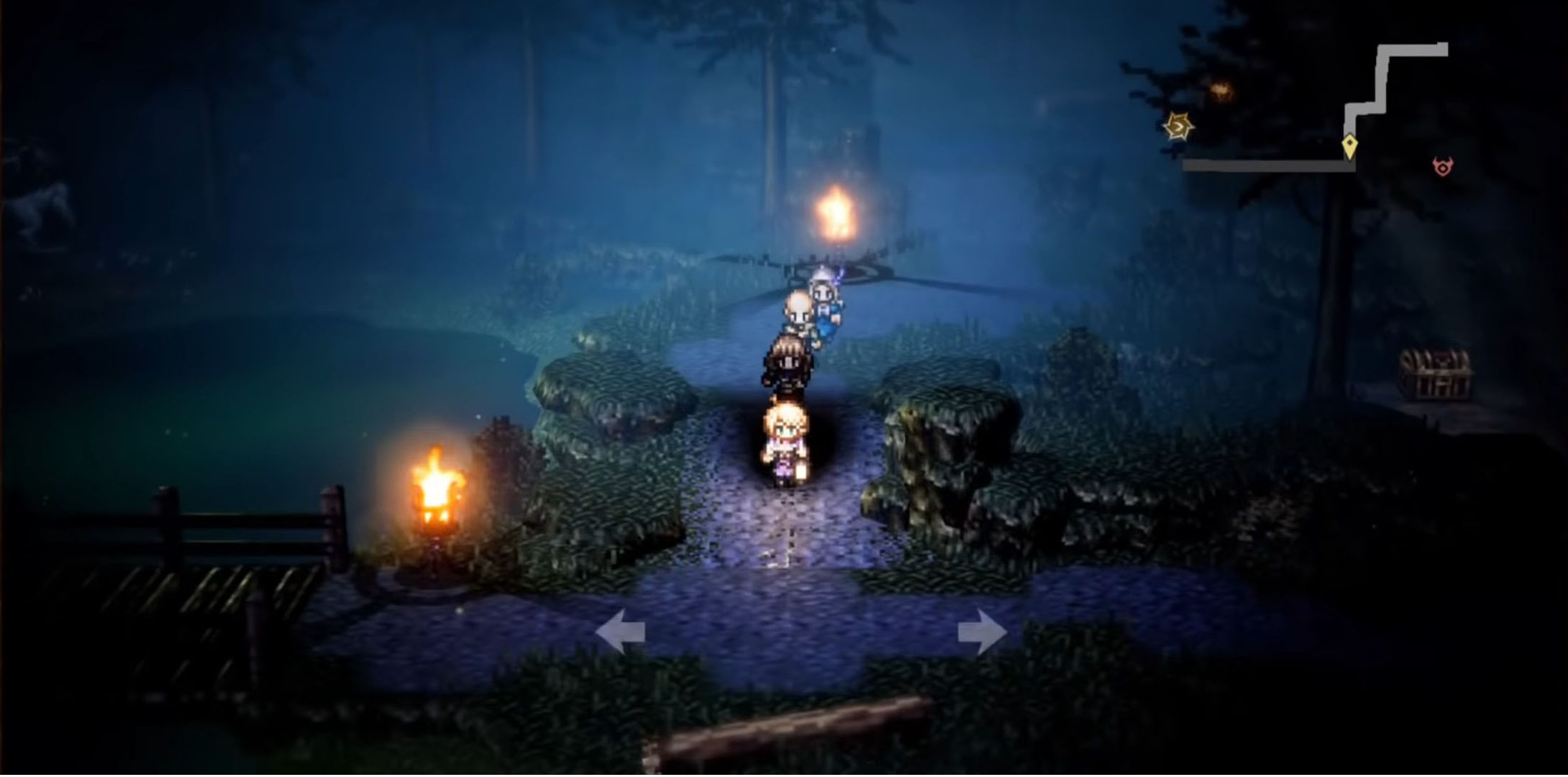 OCTOPATH TRAVELER: CotC capture d'écran 1