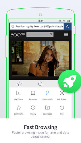 Android App UC Browser: Mini