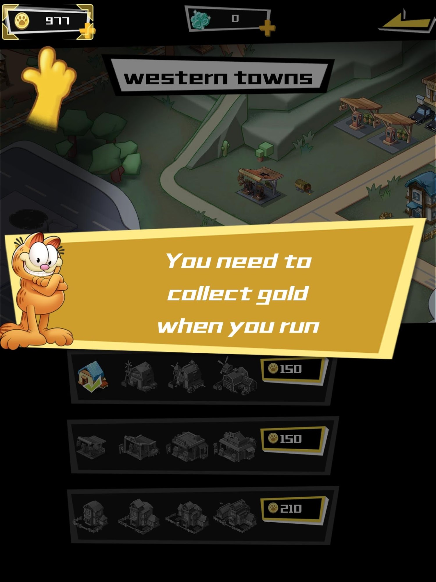 Garfield Run: Road Tour screenshot 1