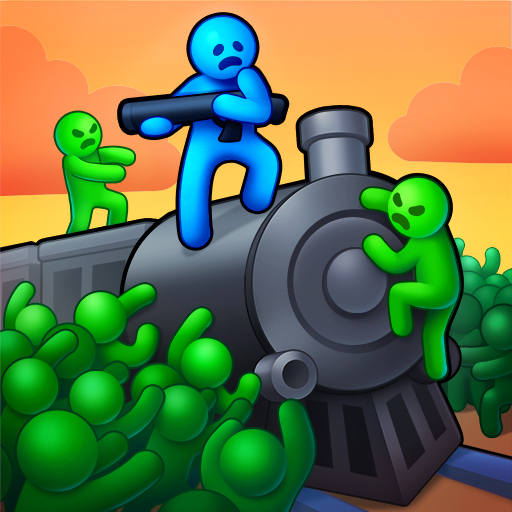 Train Defense: Zombie Game icône