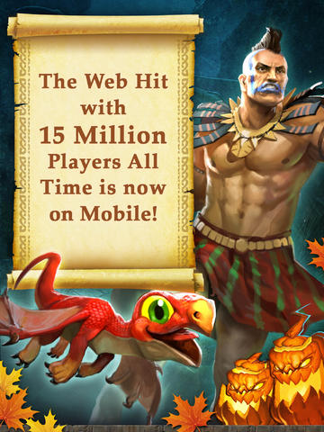 Os Dragões de Atlantis para iPhone grátis