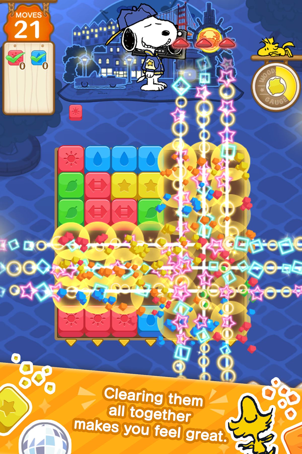 SNOOPY Puzzle Journey screenshot 1