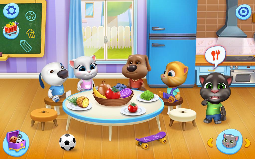 My Talking Tom Friends screenshot 1