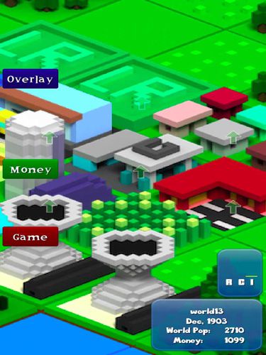 Cidade de voxel para iPhone grátis