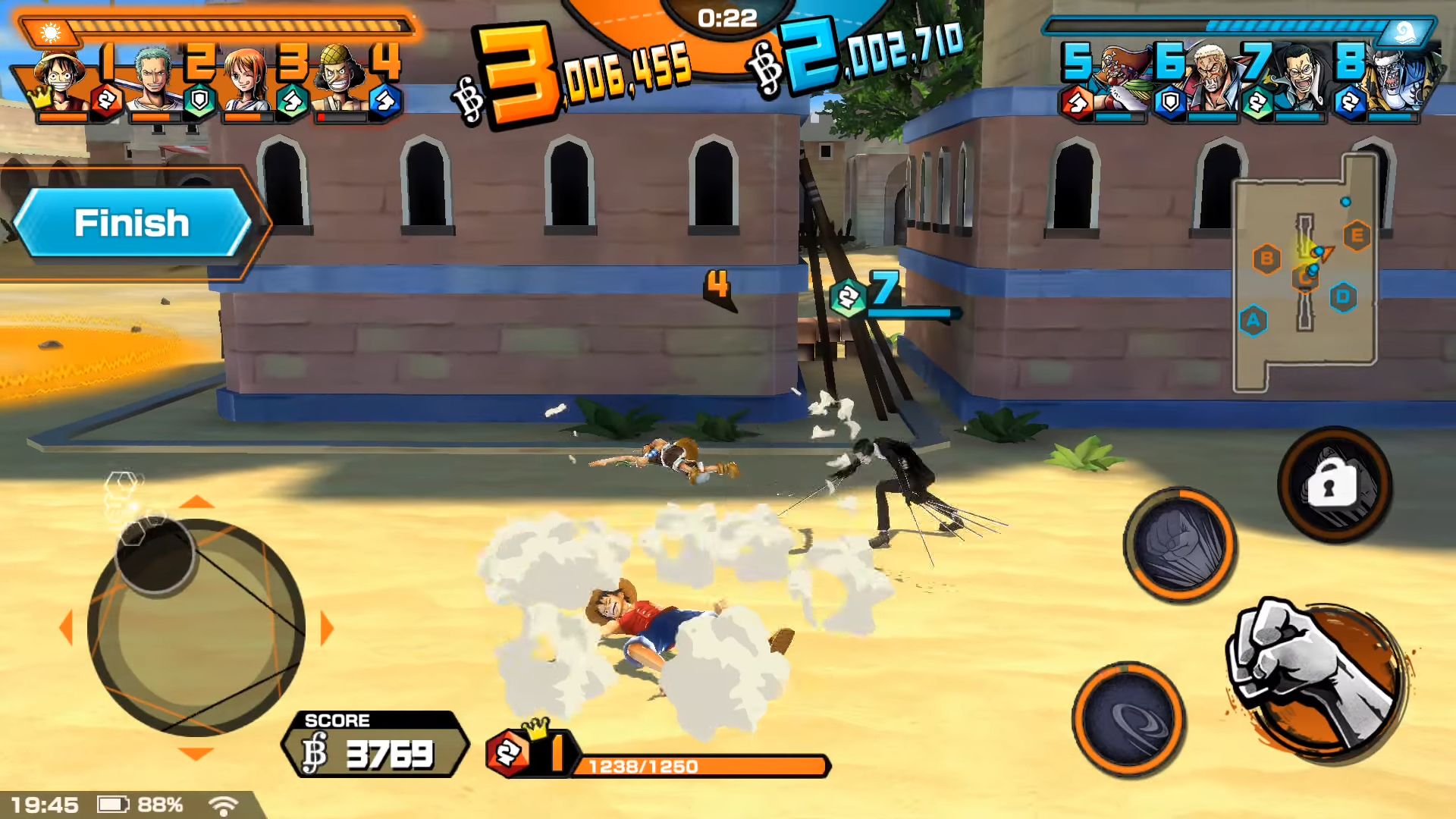 ONE PIECE Bounty Rush screenshot 1