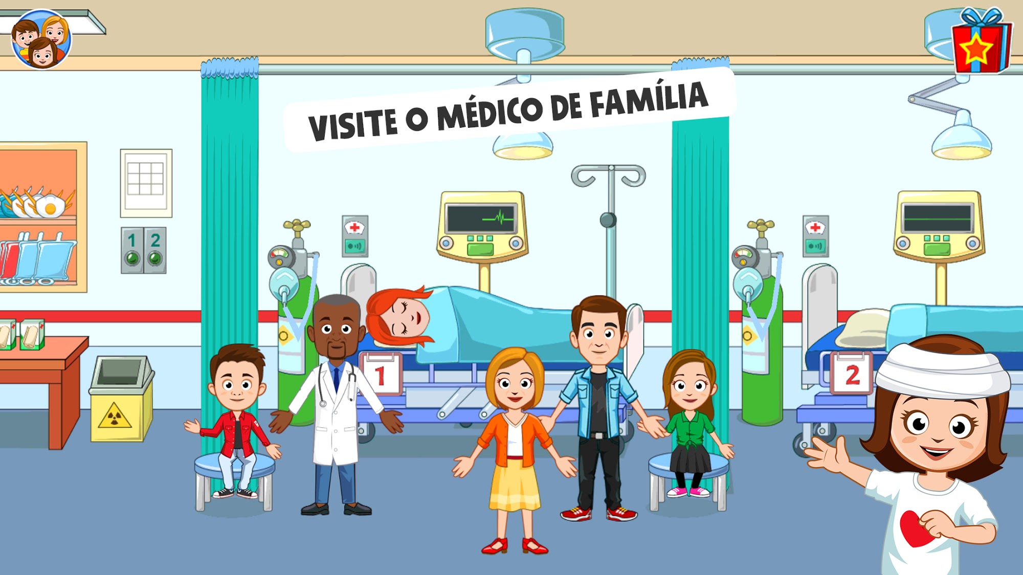 My Town : Hospital and Doctor Games for Kids captura de tela 1