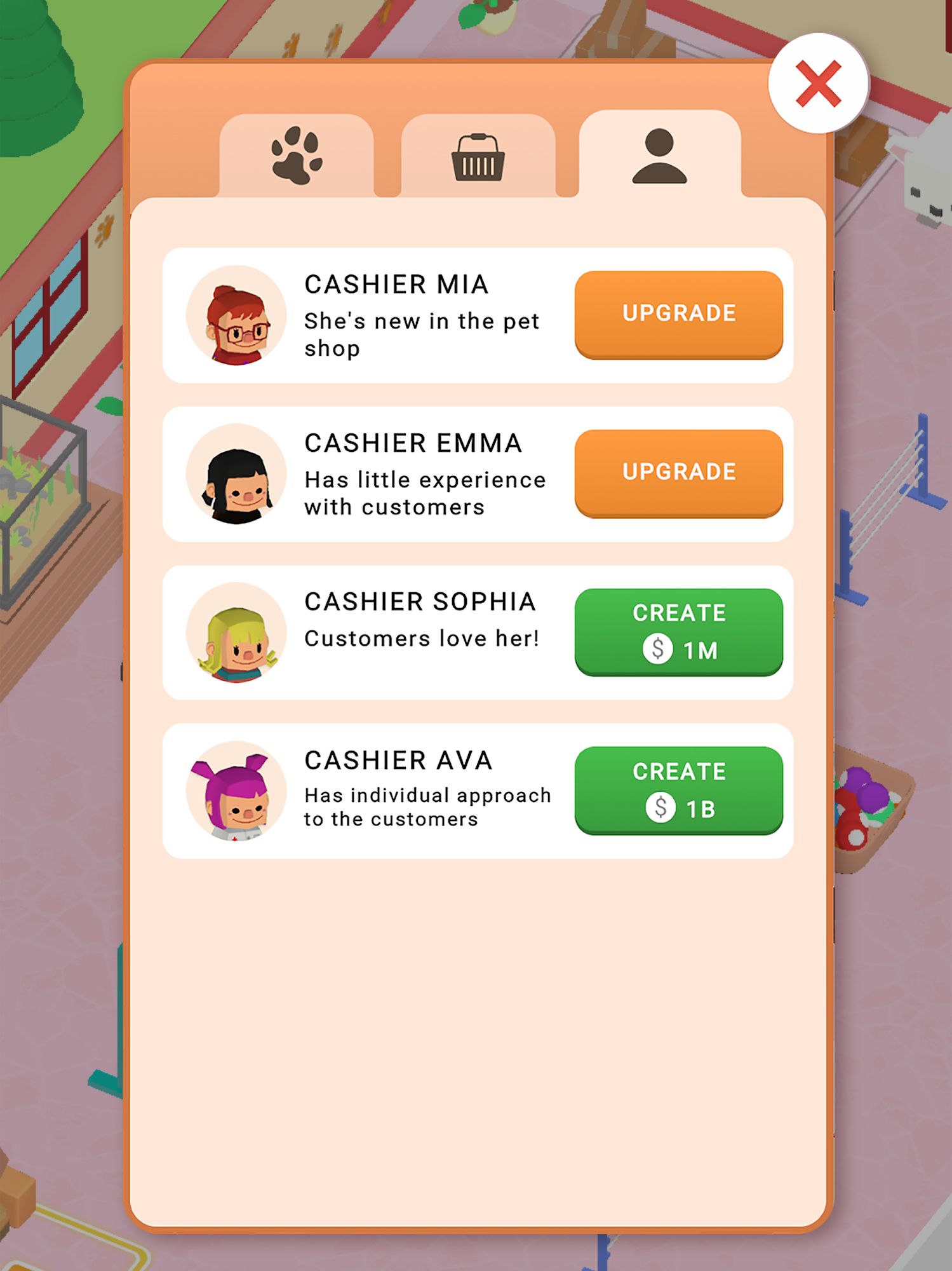 Idle Pet Shop -  Animal Game screenshot 1