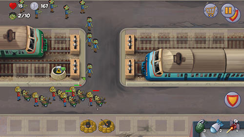 Zombie town defense screenshot 1