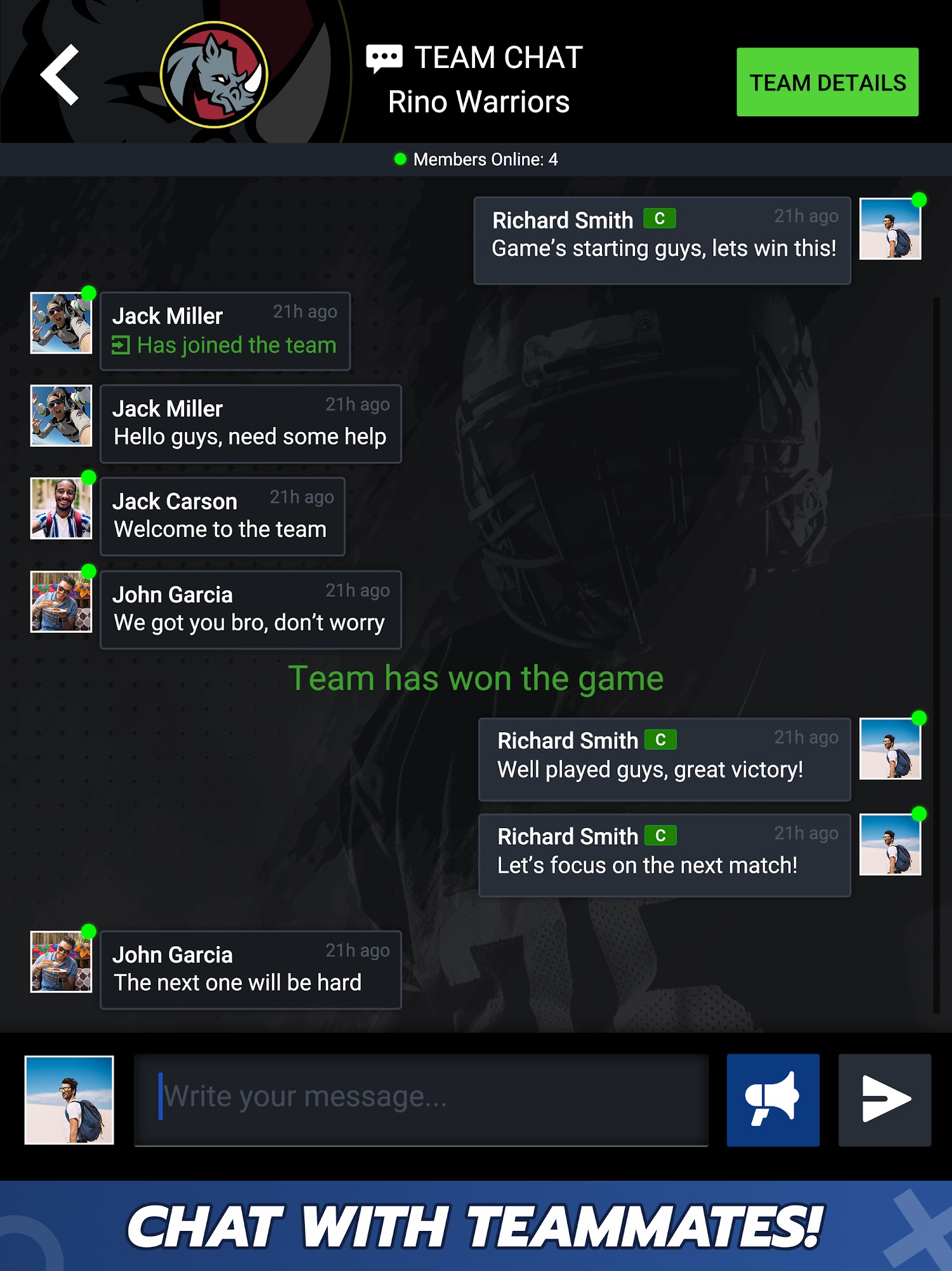 Football Battle - Touchdown! screenshot 1