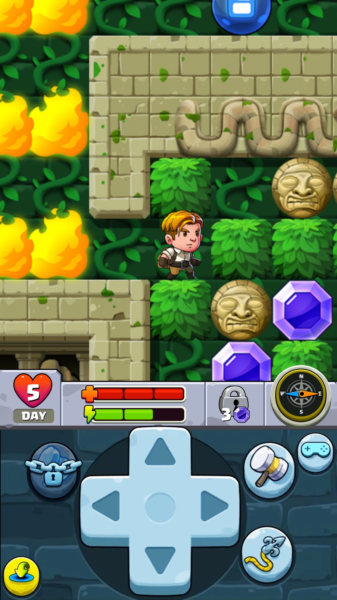 Android用 Diamond Quest 2: The Lost Temple