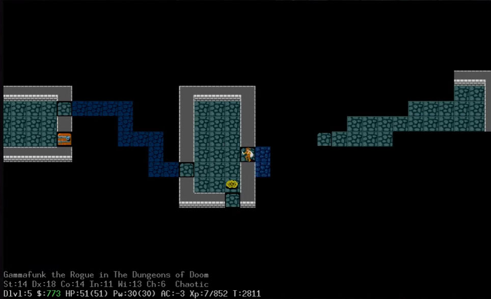NetHack screenshot 1