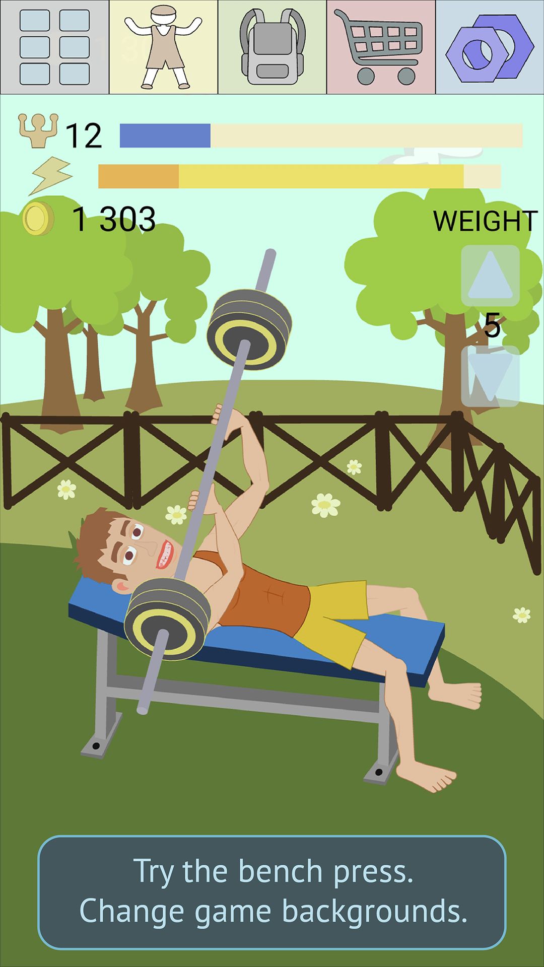 Muscle clicker 2: RPG Gym game pour Android