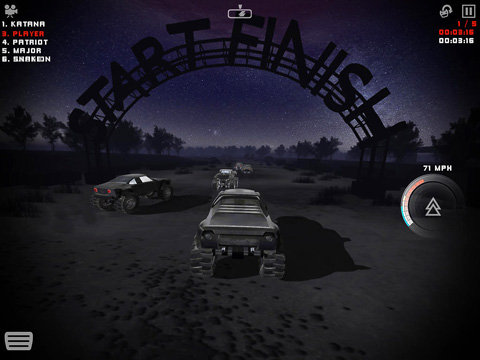 Uber racer 3D monster truck: Nightmare for iPhone for free