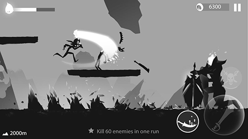 Stickman run: Shadow adventure for Android