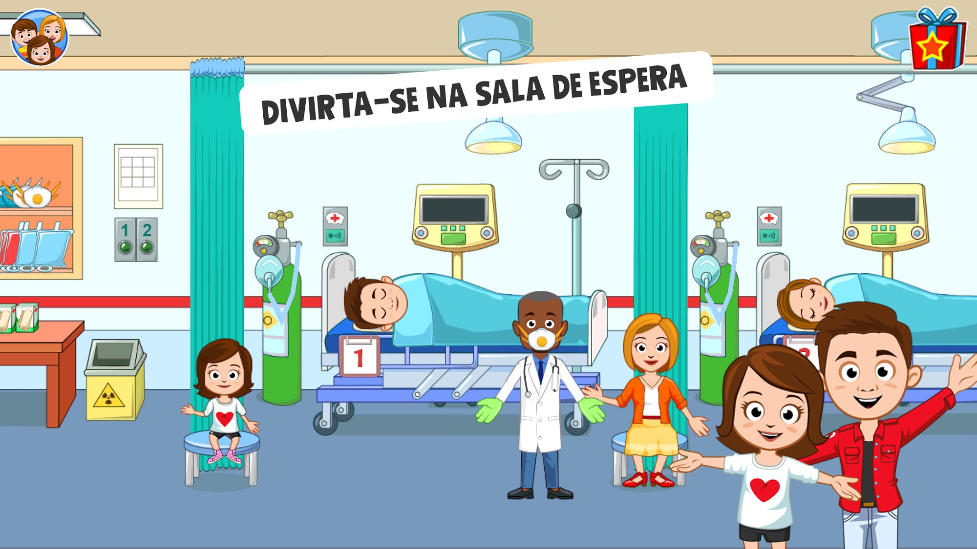 My Town : Hospital and Doctor Games for Kids captura de tela 1