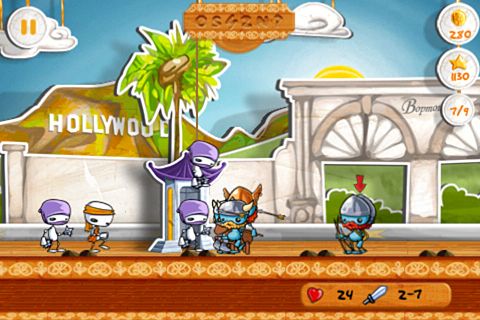 Batalha de fantoches para iPhone grátis