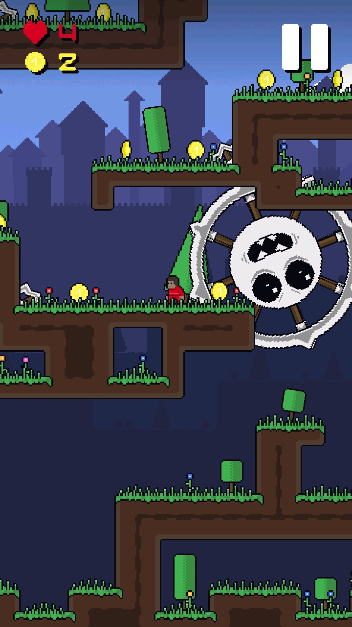 Pixels can jump: 2D Pixel Game screenshot 1