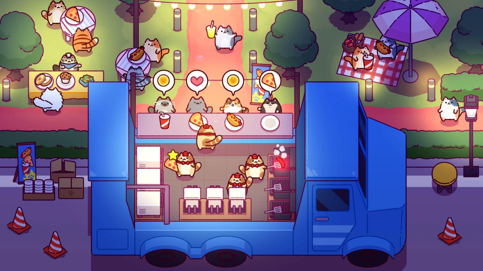 Cat Snack Bar для Android