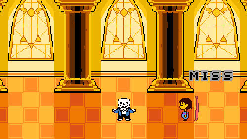 Sans vs Frisk captura de tela 1