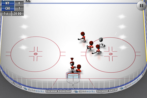 Stickman: Ice hockey