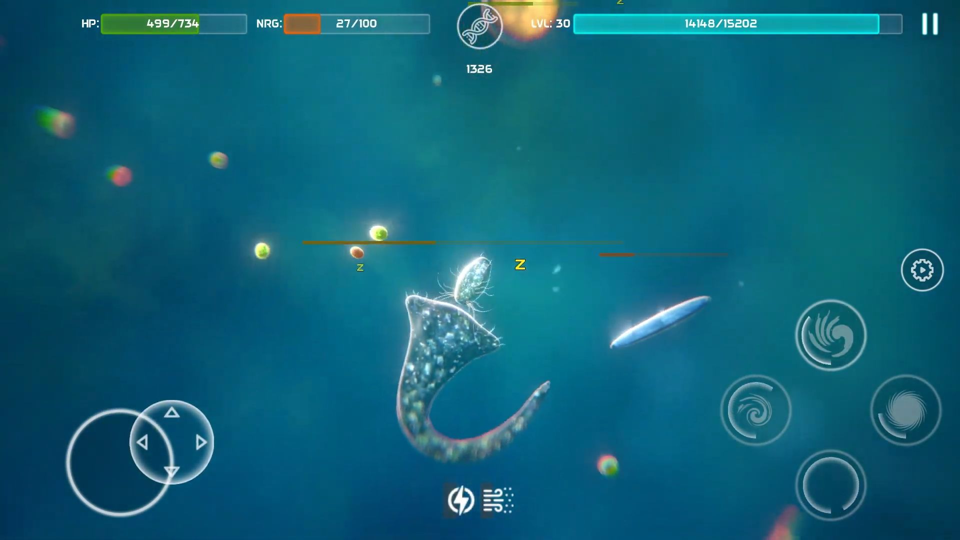 Android用 Bionix - Spore & Bacteria Evolution Simulator 3D