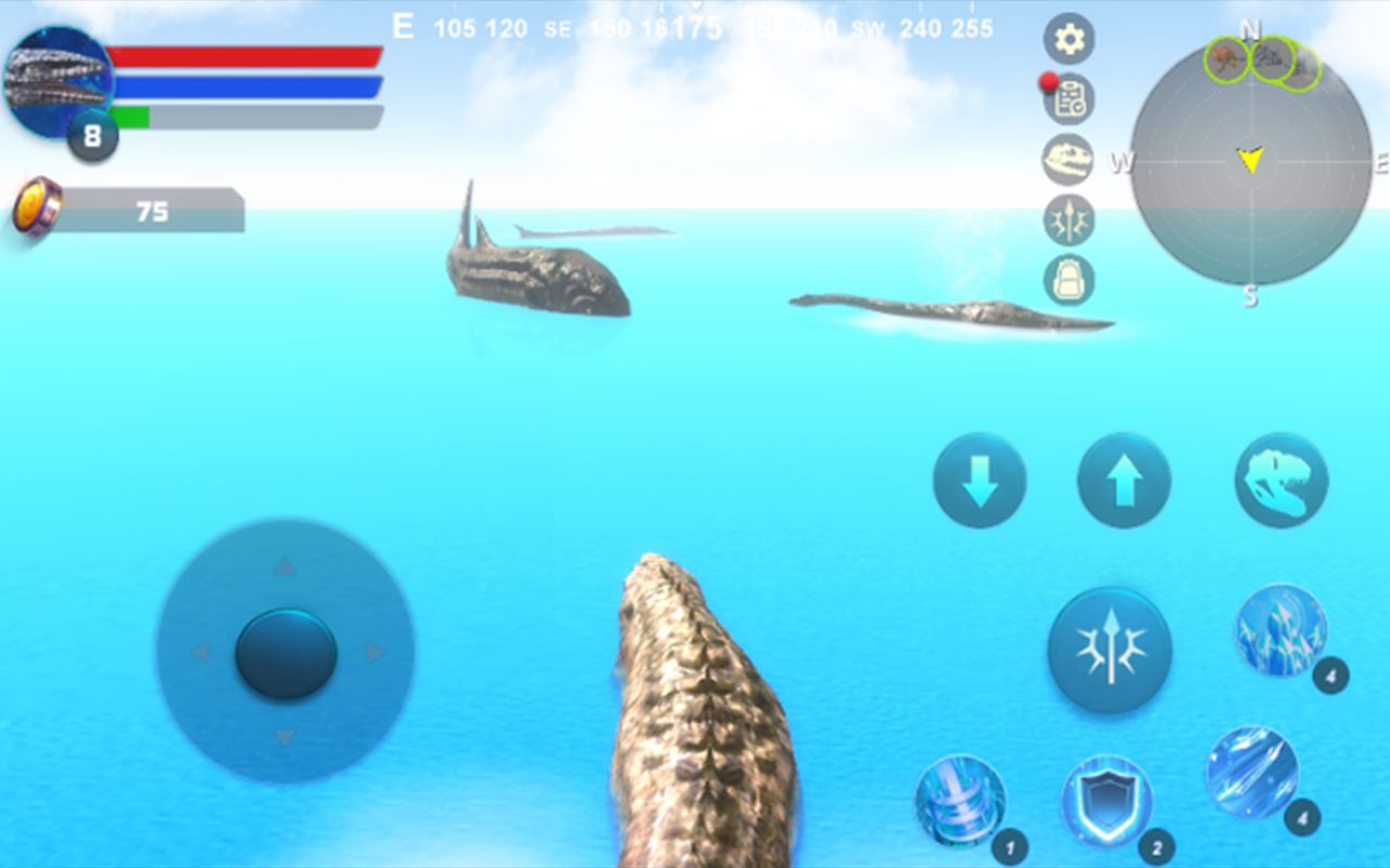 Mosasaurus Simulator スクリーンショット1