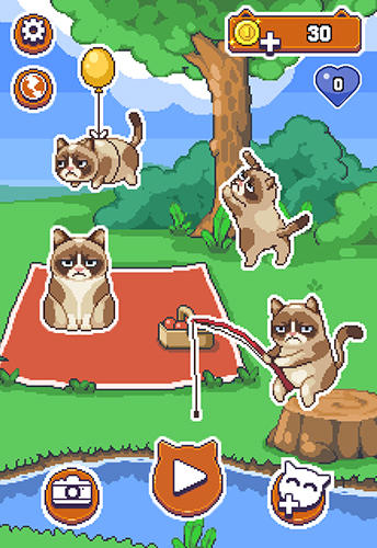 Grumpy cat's worst game ever in Russian