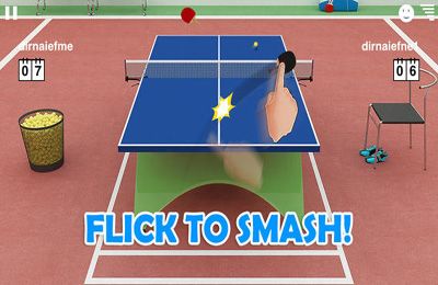 O Virtual Tenis de Mesa 3 para iPhone grátis