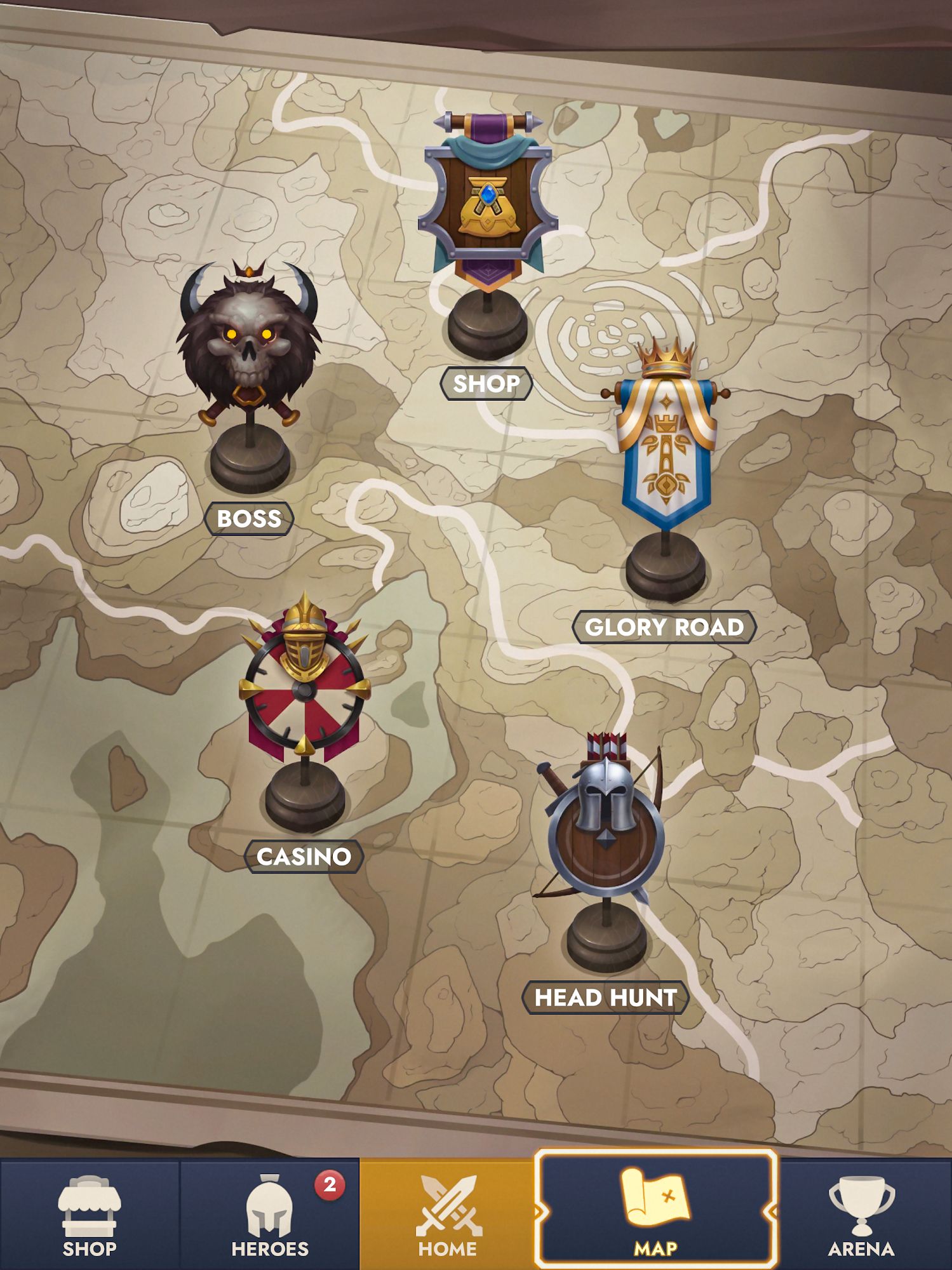 Kingdom Clash - Battle Sim captura de pantalla 1