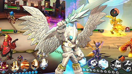 Skylanders: Ring of heroes captura de pantalla 1