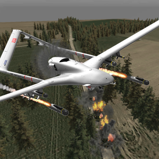 Drone Strike Military War 3D ícone