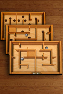 Jogos de tabuleiro Labirinto de Madeira 3D