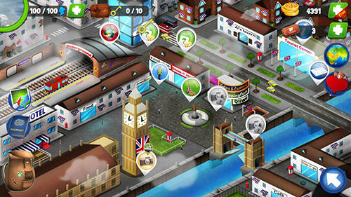 Backpacker: Travel trivia game screenshot
