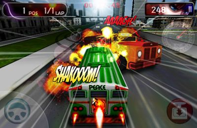 Raça em turbo ônibus para iPhone grátis