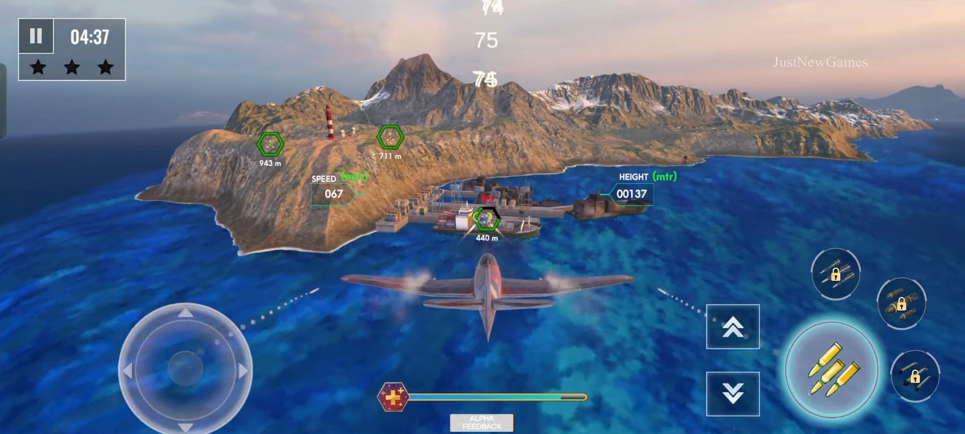 Fighter Pilot: Iron Bird captura de pantalla 1