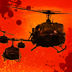 Blood copter icon