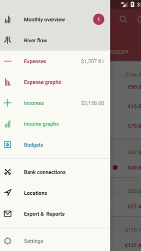 Image Toshl finance - Dépenses, revenu et budget