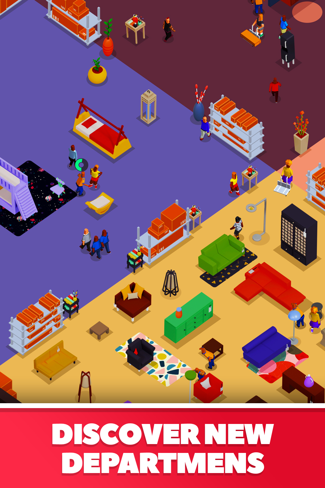 Idle Furniture Store Tycoon - My Deco Shop screenshot 1