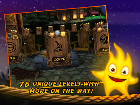 iPhone向けのBurn the Rope 3D無料 